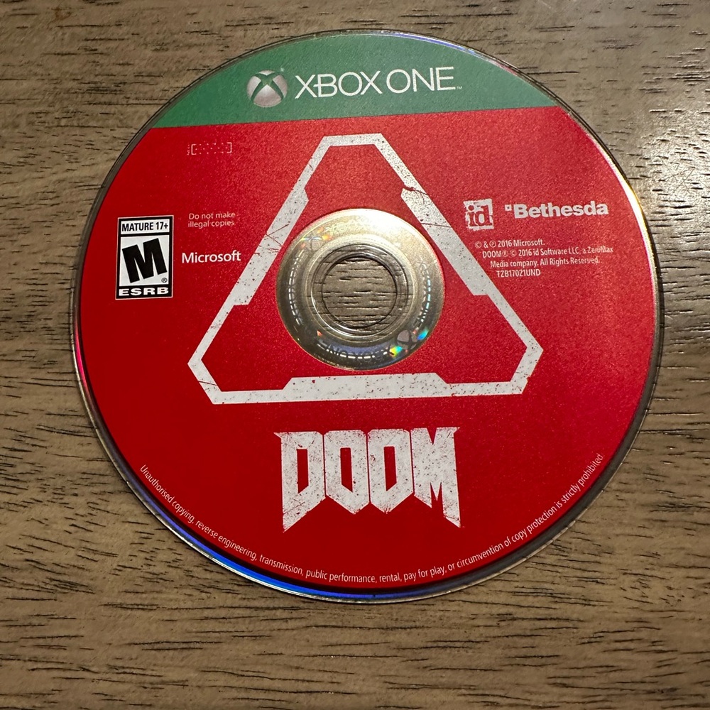 XBOX ONE DOOM GAME